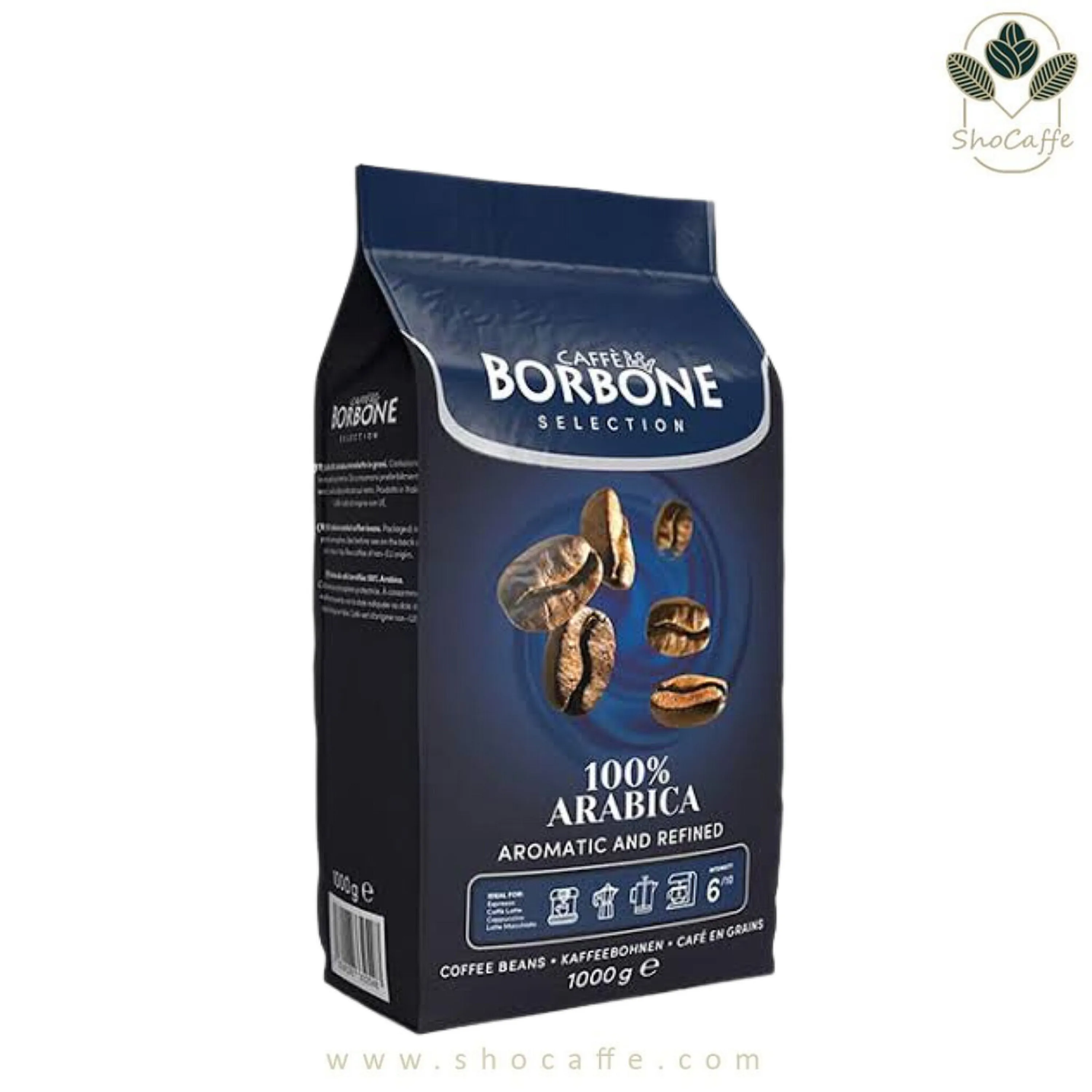 دانه قهوه بوربن عربیکا Borbone 100% Arabic